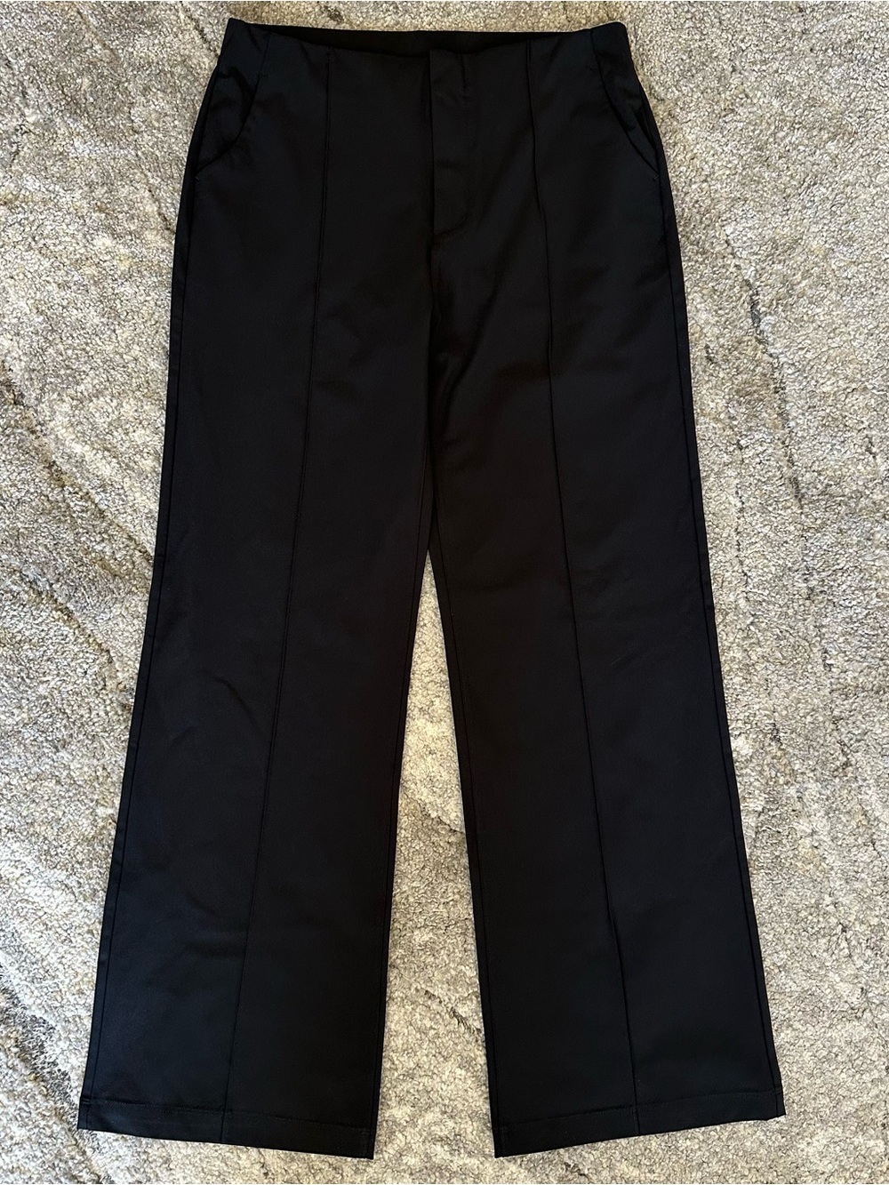 Vuori Meta Wideleg Women’s Pant Work Travel Black Sz L